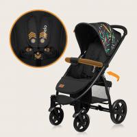 LIONELO Kočík športový Annet Plus Black Carbon