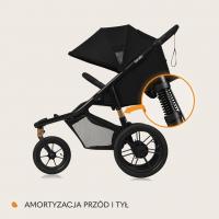 LIONELO Kočík športový Azura Black Onyx