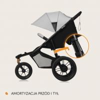 LIONELO Kočík športový Azura Grey Stone