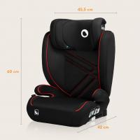 LIONELO Autosedačka Hugo i-Size (100-150 cm) Sporty Black Red