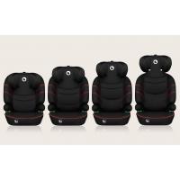 LIONELO Autosedačka Lars i-Size (100-150 cm) Sporty Black Red