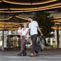 MUUVO Kočík kombinovaný Muuvo One 2v1 Praline