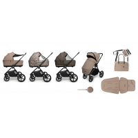 MUUVO Kočík kombinovaný Muuvo One 2v1 Praline