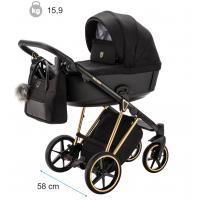 ADAMEX Kočík kombinovaný Belissa Special Edition Beige/Gold