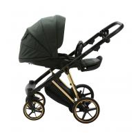 ADAMEX Kočík kombinovaný Belissa Special Edition Dark Green/Gold