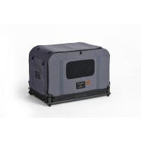 FIKAGO Skladacia kennel prepravka Queen S Grey