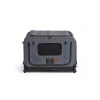 FIKAGO Skladacia kennel prepravka Queen S Grey