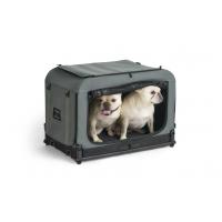 FIKAGO Skladacia kennel prepravka Queen S Grey