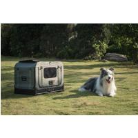 FIKAGO Skladacia kennel prepravka Queen S Grey