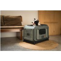 FIKAGO Skladacia kennel prepravka Queen S Grey