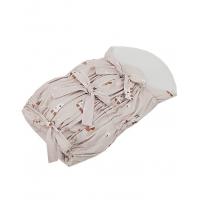 EKO Zavinovačka šnurovacia s kokosovou vyberateľnou vložkou Bees Beige 75x75 cm