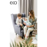 EKO Zavinovačka mušelínová s kokosovou vyberateľnou vložkou Dogs Muselin Mint 75x75 cm