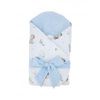 EKO Zavinovačka mušelínová s kokosovou vyberateľnou vložkou My farm Muselin Powder pink 75x75 cm