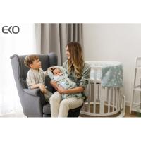 EKO Zavinovačka mušelínová s kokosovou vyberateľnou vložkou My farm Muselin Powder pink 75x75 cm