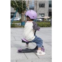 QPLAY Kolobežka / odrážadlo Sema Evo s LED svetlami Violet, vek 1 - 6 rokov, do 50 kg