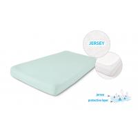 BABYMATEX Plachta nepremokavá Jersey 70x140 cm mätová