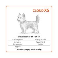 EXPLORER DOG Pelech ortopedický Cloud XS 60x40 Vanilla Beige