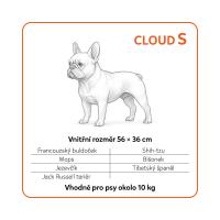 EXPLORER DOG Pelech ortopedický Cloud S 80x60 Vanilla Beige
