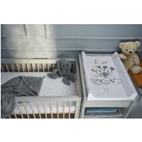 CEBA Podložka prebaľovacia s pevnou doskou COMFORT (50x70) Disney Minnie & Mickey Grey