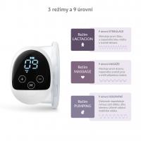 TRUELIFE Odsávačka materského mlieka elektrická handsfree Nutrio BP W5