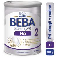 4x BEBA EXPERTpro HA 2 Mlieko pokračovacie, 800 g
