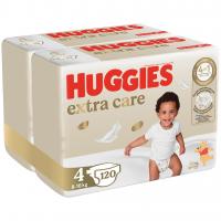 HUGGIES® Extra Care plienky jednorazové 4 (8-14 kg) 120 ks
