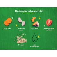6x GERBER Organic 100% rastlinný príkrm biele fazuľky s batátmi a quinoou 190 g