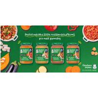 6x GERBER Organic 100% rastlinný príkrm biele fazuľky s batátmi a quinoou 190 g