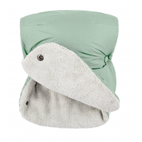 PETITE&MARS Set zimný fusak Jibot 3v1 + rukavice na kočík Jasie Pale Eucalypt