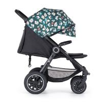 PETITE&MARS Kočík Street+ Air Black Limited 100 Flowers