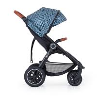 PETITE&MARS Kočík Street+ Air Oak Limited 100 Ariel + nánožník + odrážadlo Uniq Pink