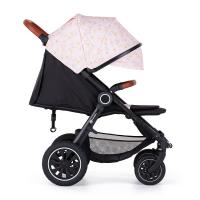 PETITE&MARS Kočík Street+ Air Oak + Strieška Limited 100 Kingdom + odrážadlo Uniq Pink