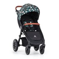 PETITE&MARS Kočík Street+ Air Oak + Strieška Limited 100 Flowers + odrážadlo Uniq Pink