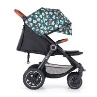 PETITE&MARS Kočík Street+ Air Oak + Strieška Limited 100 Flowers + odrážadlo Uniq Pink