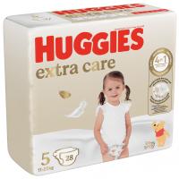 4x HUGGIES® Plienky jednorázové Extra Care 5 (12-17 kg) 28 ks