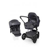 EASYWALKER Set XXL Harvey5 Air Premium Mineral Grey + KIDDY Evoluna i-size 2 + základňa