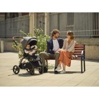 CHICCO Kočík kombinovaný 3v1 Mysa Black Satin