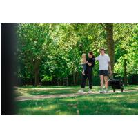 MUUVO Kočík kombinovaný Slick 2.0 set 2v1 Iron graphite