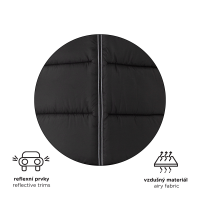 EASYWALKER Kočík športový Jackey2 Deep Green + PETITE&MARS fusak Jibot