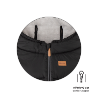 EASYWALKER Kočík športový Jackey2 Pearl Taupe + PETITE&MARS fusak Jibot