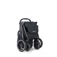 EASYWALKER Kočík športový Jackey2 XL Midnight Black + PETITE&MARS fusak Jibot