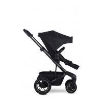 EASYWALKER Kočík kombinovaný Harvey⁵ Midnight Black XXL AIR + KIDDY Evoluna i-size 2 + základňa