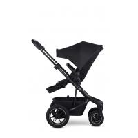 EASYWALKER Kočík kombinovaný Harvey⁵ Midnight Black XXL AIR + KIDDY Evoluna i-size 2 + základňa