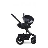 EASYWALKER Kočík kombinovaný Harvey⁵ Midnight Black XXL AIR + KIDDY Evoluna i-size 2 + základňa