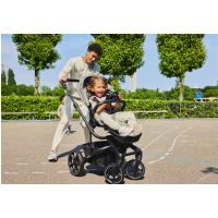EASYWALKER Kočík kombinovaný Harvey⁵ Midnight Black XXL AIR + KIDDY Evoluna i-size 2 + základňa
