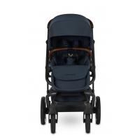 EASYWALKER Kočík kombinovaný Jimmey 2v1 Indigo Blue LITE AIR + KIDDY Evoluna i-size 2 + základňa