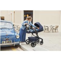 EASYWALKER Kočík kombinovaný Jimmey 2v1 Indigo Blue LITE RWS + KIDDY Evoluna i-size 2 + základňa