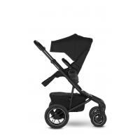 EASYWALKER Kočík kombinovaný Jimmey 2v1 Pepper Black LITE AIR + KIDDY Evoluna i-size 2 + základňa