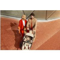EASYWALKER Kočík kombinovaný Jimmey Sand Taupe XXL RWS + KIDDY Evoluna i-size 2 + základňa