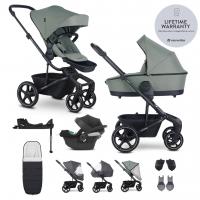 EASYWALKER SET Kočík 4v1 Harvey⁵ Agave Green XXL RWS + CYBEX Aton B2 i-Size + základňa